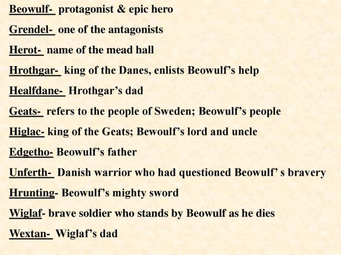 Who is edgetho in beowulf