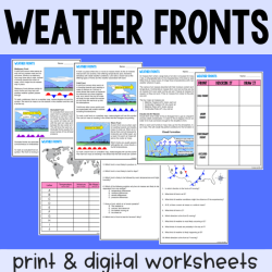 Air masses and fronts review worksheet answer key